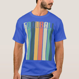 Football Retro Stripes Oversized T-Shirt