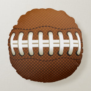 Football Round Pillow