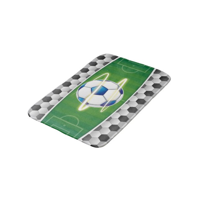 Football school bath mat (Angled)