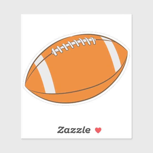 Football Season Football  Sticker (Sheet)