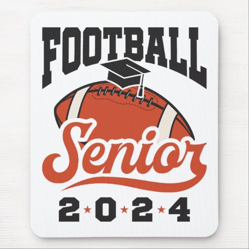 Football Senior Graduating Class of 2024 Mouse Pad