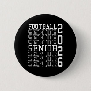 Football Senior Night Football Senior 2026 Graduat Button