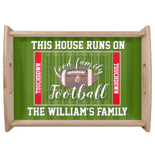 Football Serving Tray