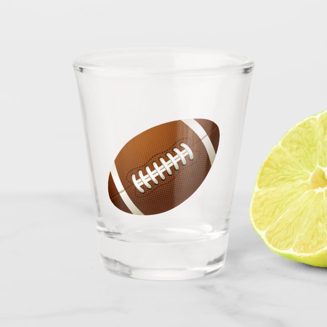 Football Shot Glass (Front)