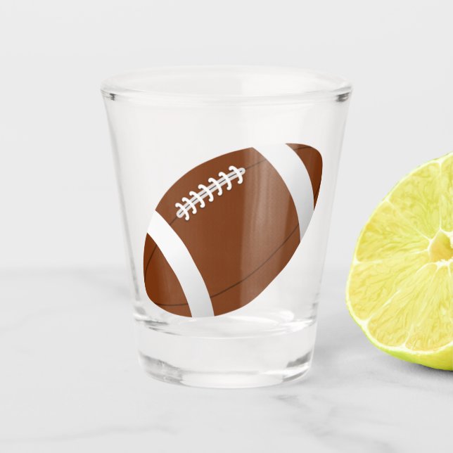 Football Shot Glass (Front)