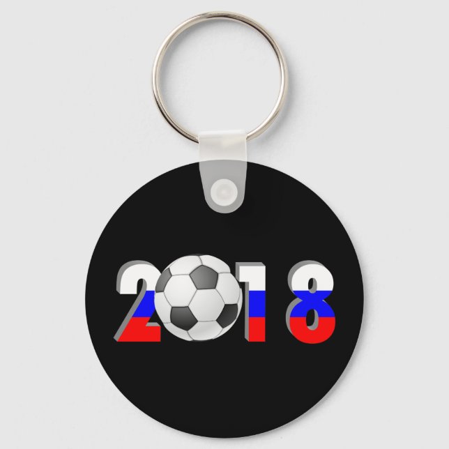 FOOTBALL SOCCER  2018 KEYCHAIN (Front)