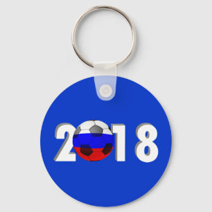FOOTBALL SOCCER  2018 KEYCHAIN