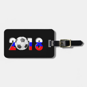 FOOTBALL SOCCER 2018 LUGGAGE TAG