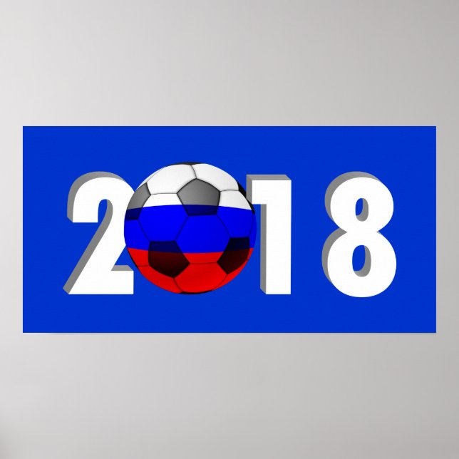 FOOTBALL SOCCER  2018 POSTER (Front)