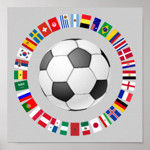 FOOTBALL SOCCER 2018 POSTER