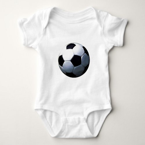 Football _ Soccer Ball Baby Bodysuit