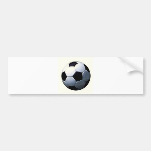 Football _ Soccer Ball Bumper Stickers