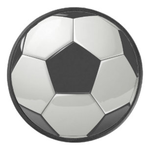 Football Soccer Ball Hockey Puck 