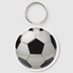 Football Soccer Ball Keychain at Zazzle