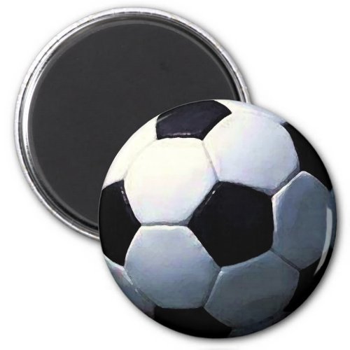 Football _ Soccer Ball Magnet