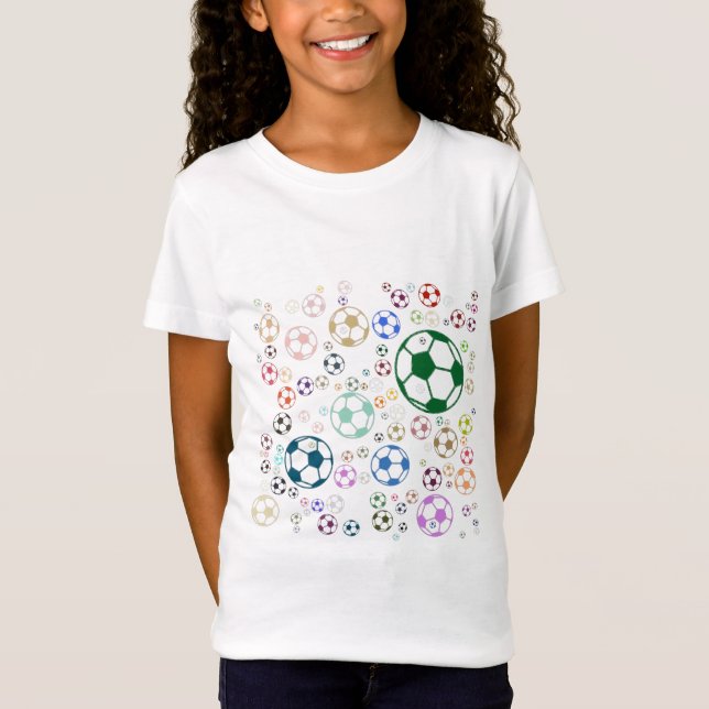Football Soccer Ball T-Shirt (Front)