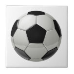 Football Soccer Ball Tile at Zazzle