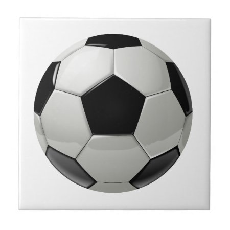 Football Soccer Ball Tile