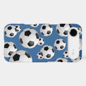 Football Soccer Balls Case-Mate iPhone Case (Back (Horizontal))