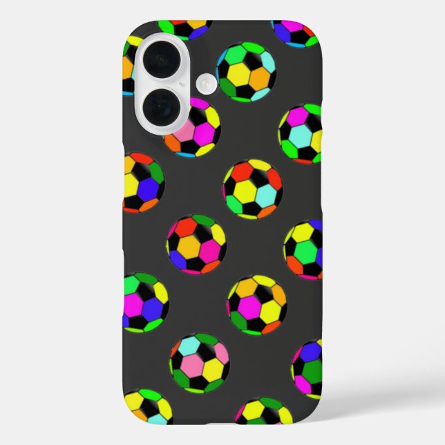 football - soccer balls pattern Case-Mate iPhone case (Back)