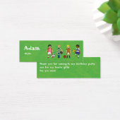 Football Soccer boys party loot bag thank you (Desk)