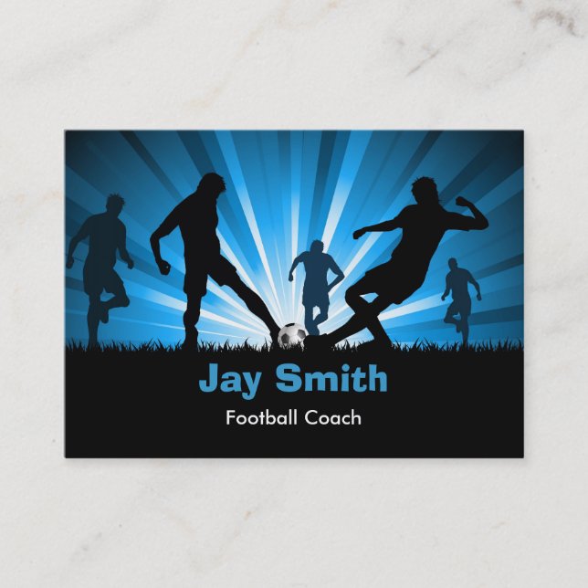 Football / Soccer Business Card (Front)