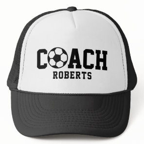 ⚽️ football / soccer COACH [custom name] Trucker Hat