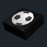Football Soccer Gift Box<br><div class="desc">Football Soccer Gift Box
Customizable Background.
Choose the background color you want by clicking Customize it - Edit - Background.</div>