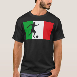 Football Soccer Italy Fan Flag soccer lover footba T-Shirt