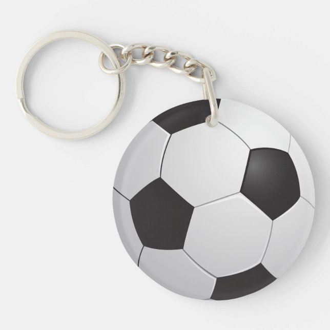 Football Soccer Keychain (Front)