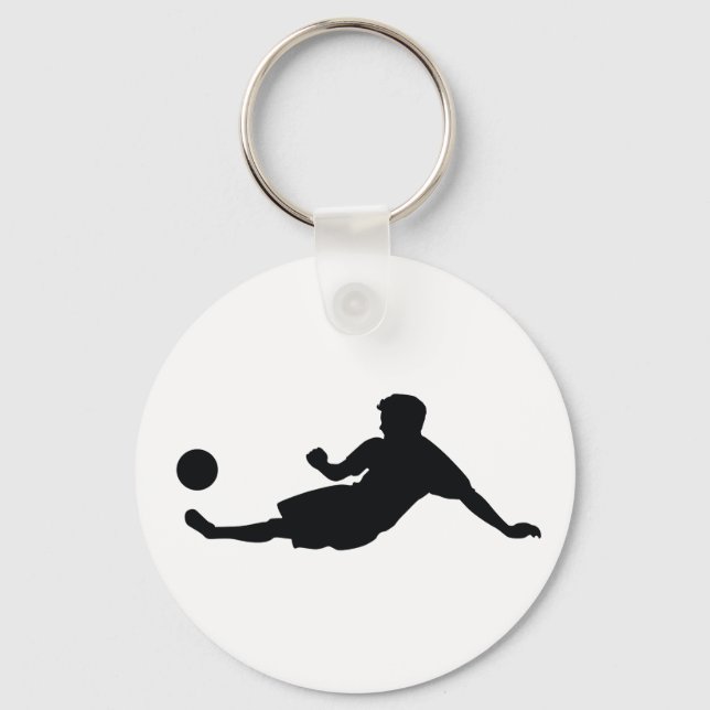 Football Soccer Keychain (Front)