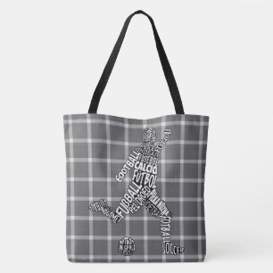 Football Soccer Languges All Over Print Bag