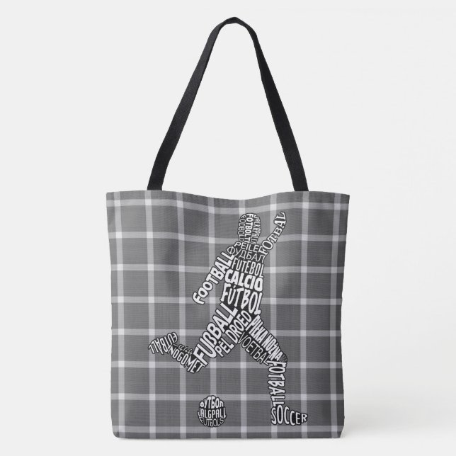Football Soccer Languges All Over Print Bag (Back)