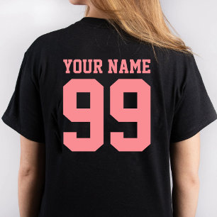 Football Soccer Name Number Boy Girl Personalised T-Shirt