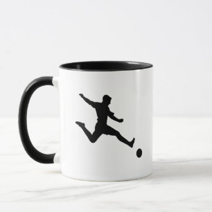 Football Soccer Shooter   Soccer Football Mug