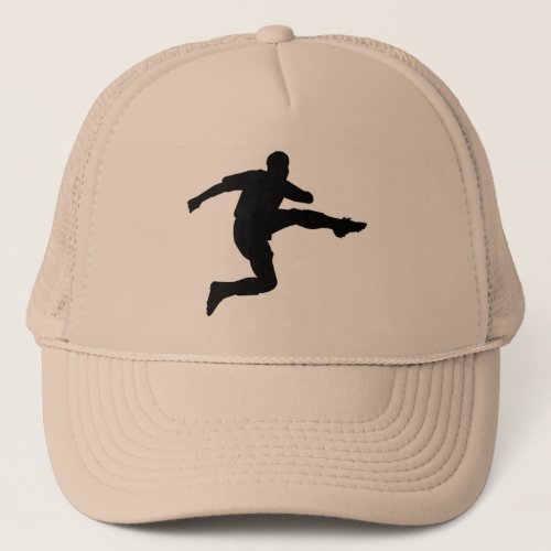Football Soccer Shooter  Soccer Football Trucker Hat