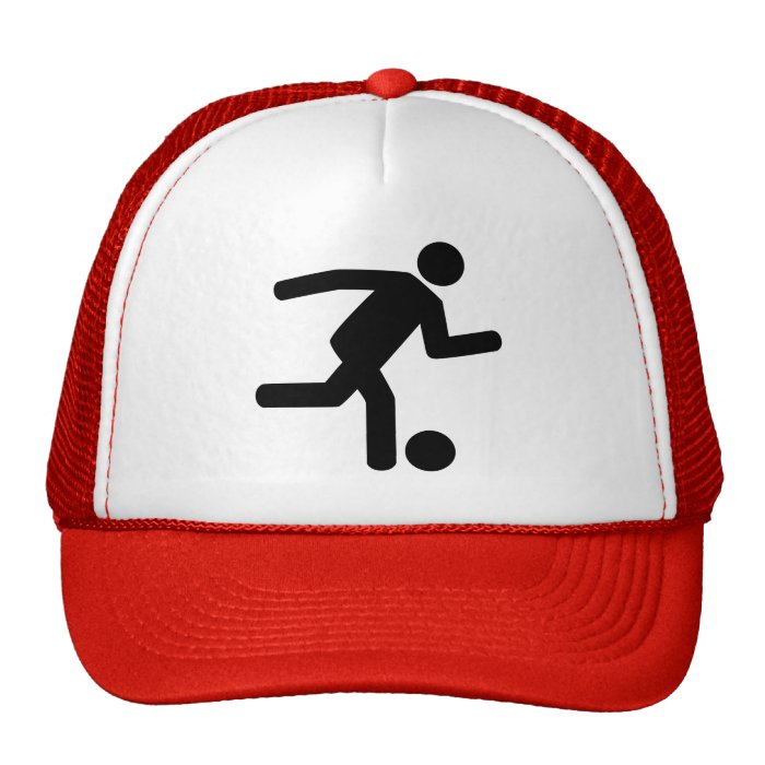 Football Soccer Symbol Hat