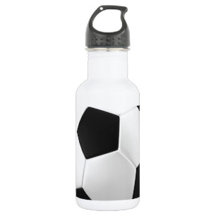 football soccer water bottle