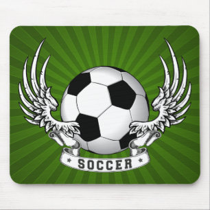 Football Soccer Wings Mousepad