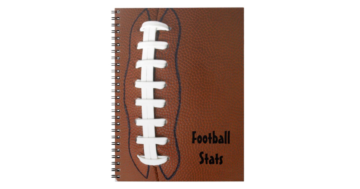 Football SpiralBound Notebook Zazzle