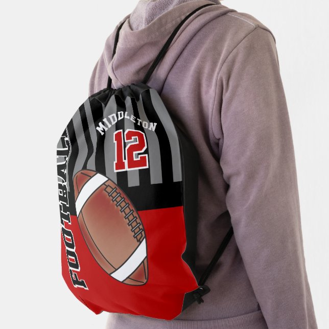 Football Sport  Drawstring Bag (Insitu)