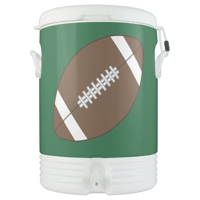  Football Sports Beverage Cooler Gift (Front)