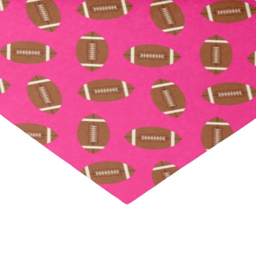 Football Sports Birthday Party Pink Tissue Paper