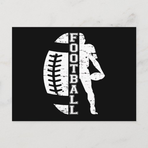 Football Sports Game American Team Funny Gift Idea Postcard