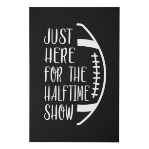 Football Sports Game Team American Funny Gift Idea Faux Canvas Print