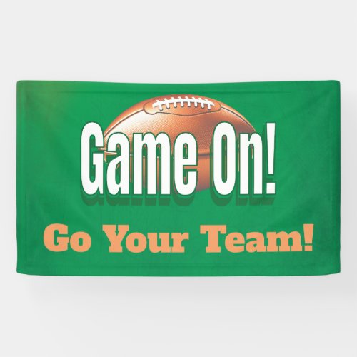 Football Sports Game Team Party  Banner