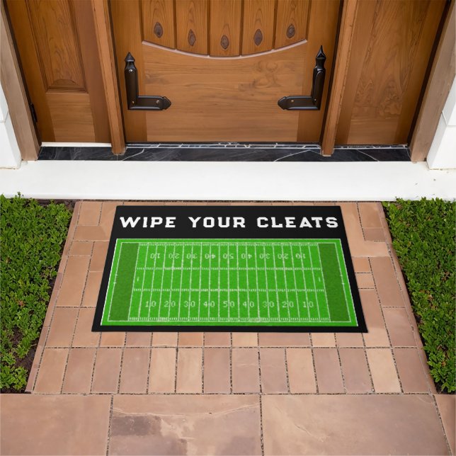 Football Sports Humor Doormat (Outdoor)