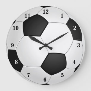 Football - Sports Large Clock