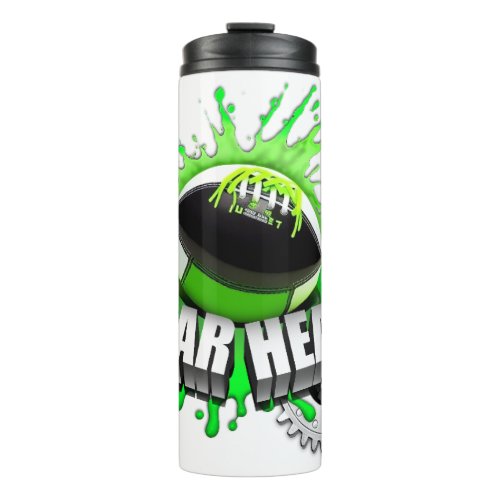 Football sports meme design trend group thermal tumbler