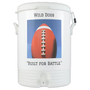 Football Sports Team Ten Gallon Igloo Beverage Cooler